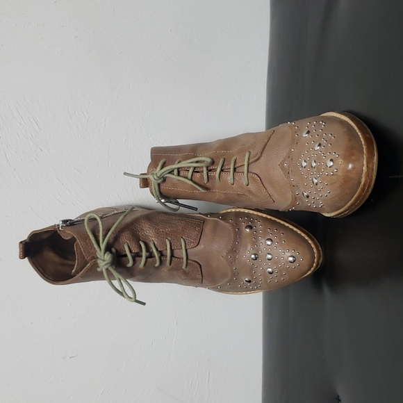 Donald J Pliner Nickki Studded Leather Booties - Picture 1 of 15